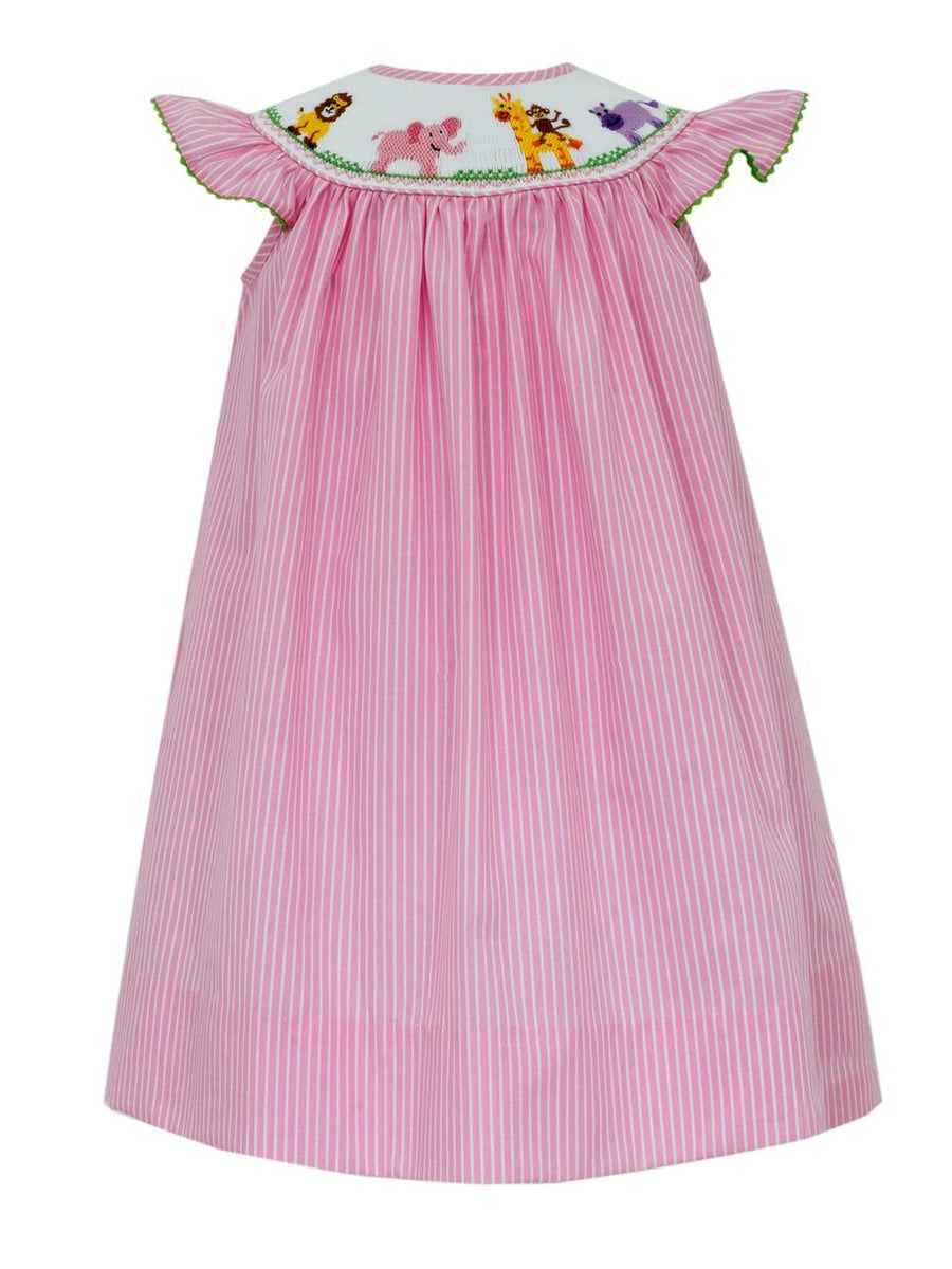 Zoo Smocked Bishop Dress