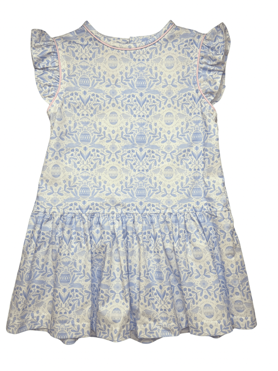 Dropwaist Dress – Blue Bunny