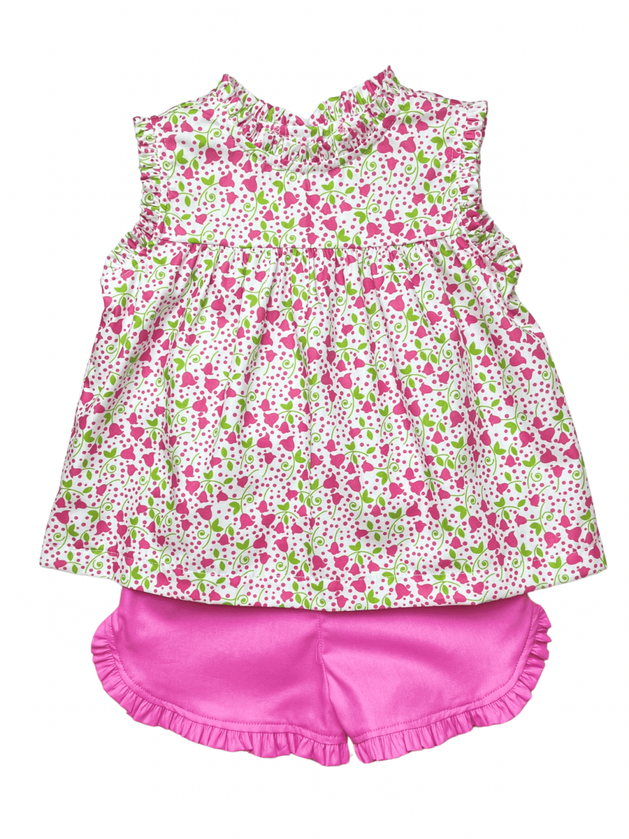 Lottie Ruffle Short Set – Canterbury Bells