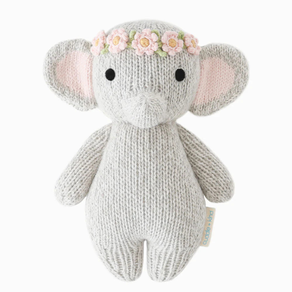 Cuddle + Kind – Baby Elephant – Blush Floral