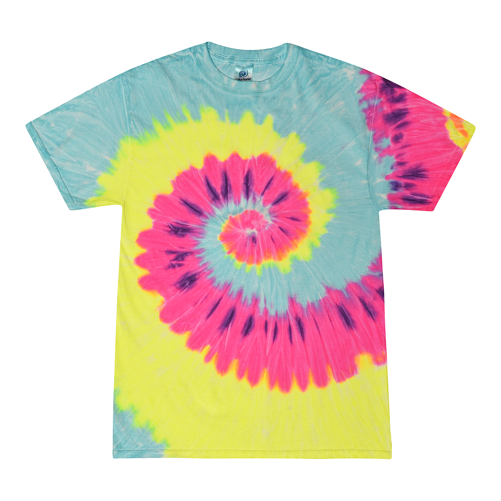 Colortone 1000 Multi-Color Tie-Dyed T-Shirt – Blast