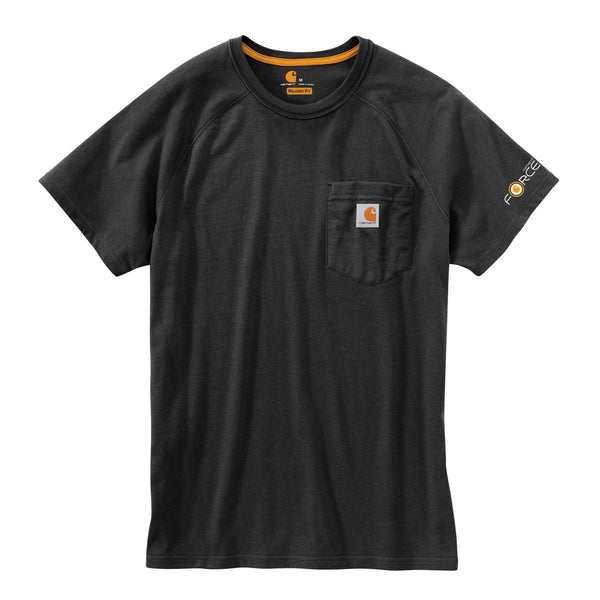 Carhartt Men’s Black Force Cotton S/S T-Shirt