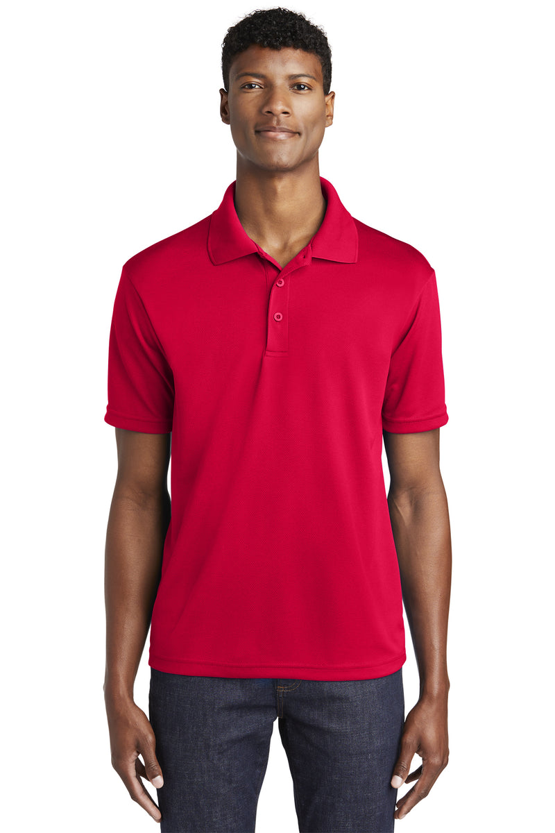 Sport-Tek ST640 PosiCharge RacerMesh Polo – Deep Red