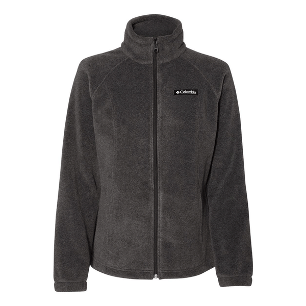 Columbia Women’s Charcoal Grey Benton Springs Full-Zip Fleece