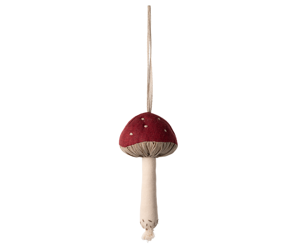 Maileg – Mushroom Ornament – Red