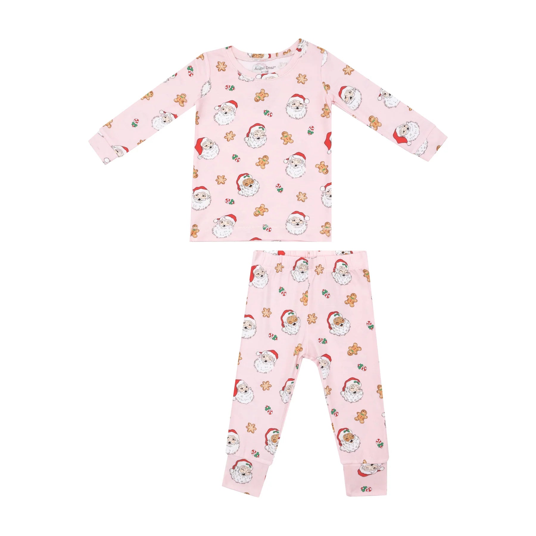 Long Sleeve Loungewear Set – Vintage Santas Pink