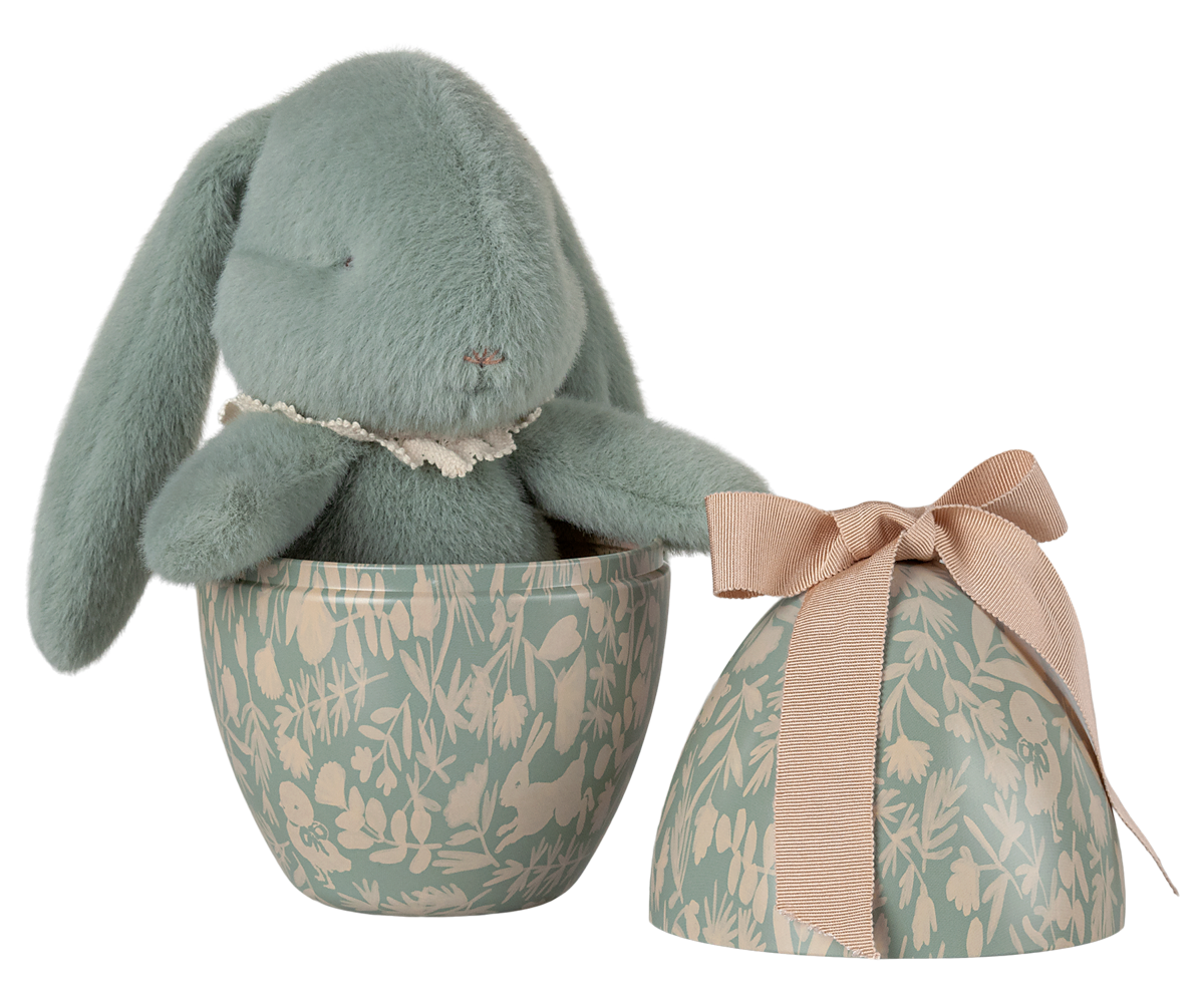 Maileg – Easter Egg W Bunny – Mint