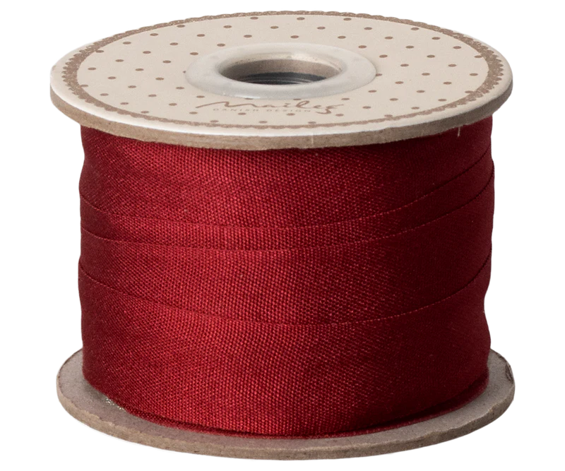 Maileg – Ribbon, W: 18 mm x L: 10 m – Red