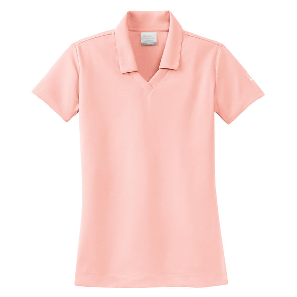 Nike Women’s Pink Dri-FIT S/S Micro Pique Polo