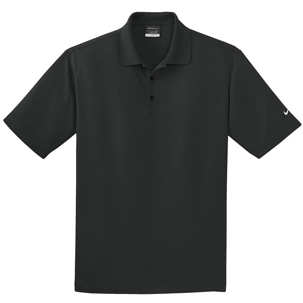 Nike Men’s Black Dri-FIT Short Sleeve Micro Pique Polo