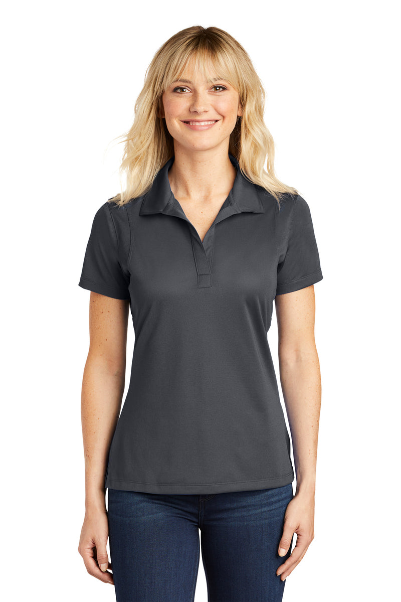 Sport-Tek LST650 Ladies Micropique Sport-Wick Polo – Iron Grey