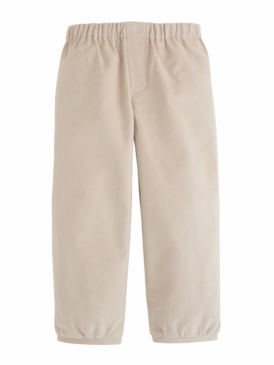 Banded Pull On Pant – Khaki Corduroy