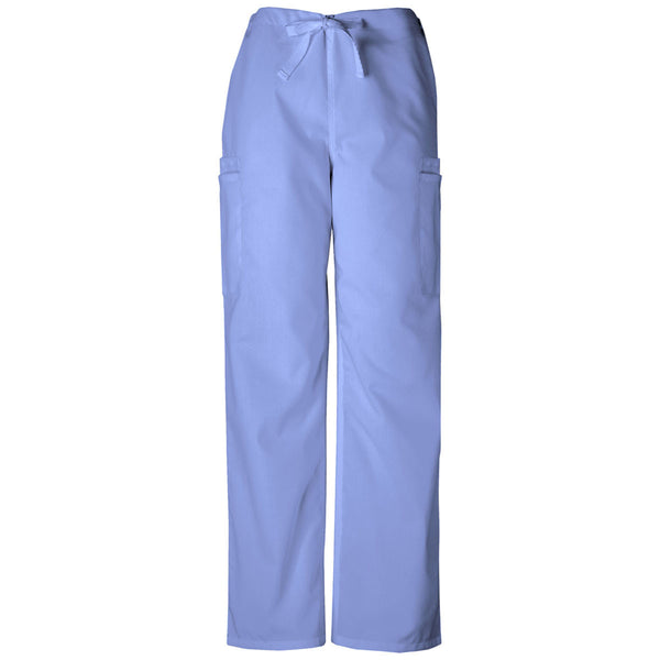 Cherokee Workwear Men’s Ceil Blue Drawstring Cargo Pant