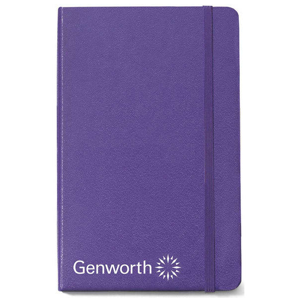 Moleskine Brilliant Violet Hard Cover Ruled Large Notebook (5″ x 8.25″)