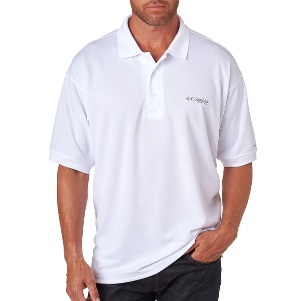 Columbia Men’s White Perfect Cast Polo