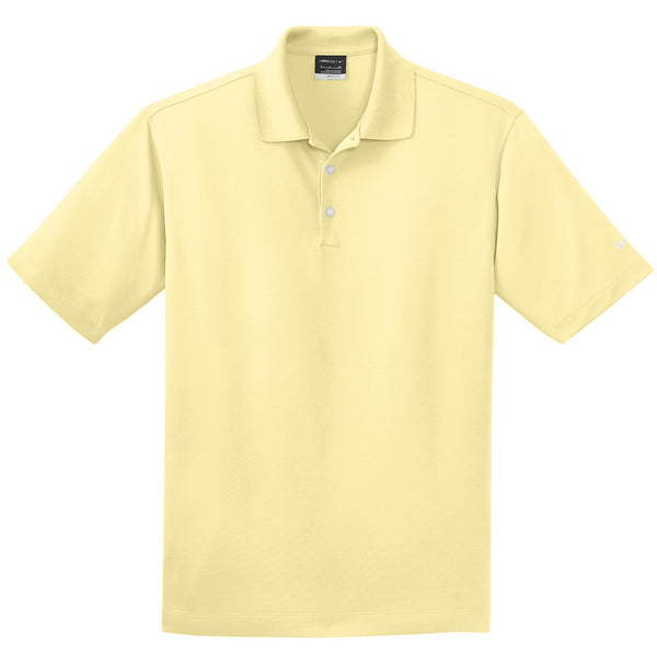 Nike Men’s Tall Light Yellow Dri-FIT S/S Micro Pique Polo