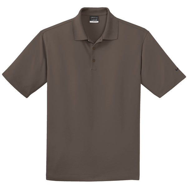 Nike Men’s Tall Brown Dri-FIT S/S Micro Pique Polo