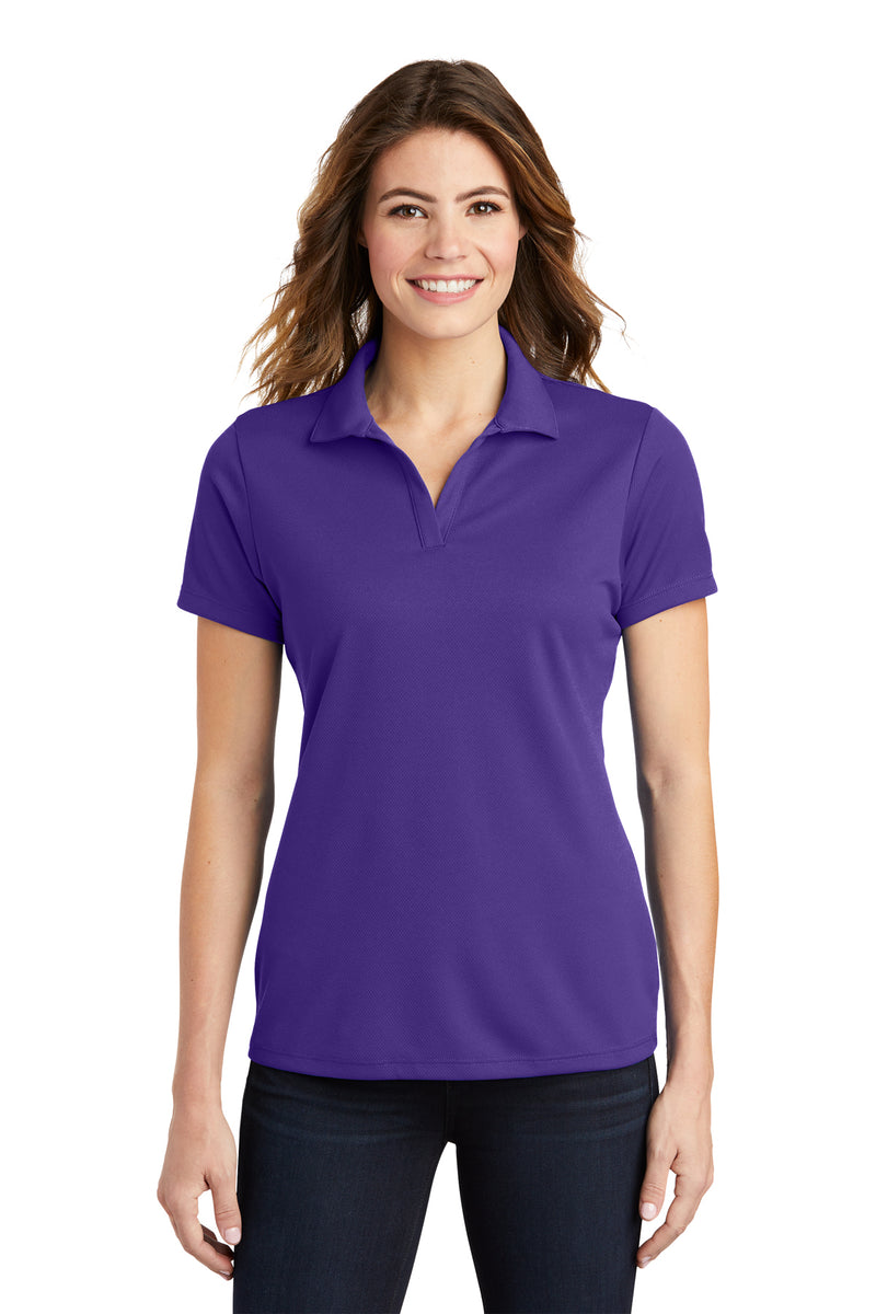 Sport-Tek LST640 Ladies PosiCharge RacerMesh Polo – Purple