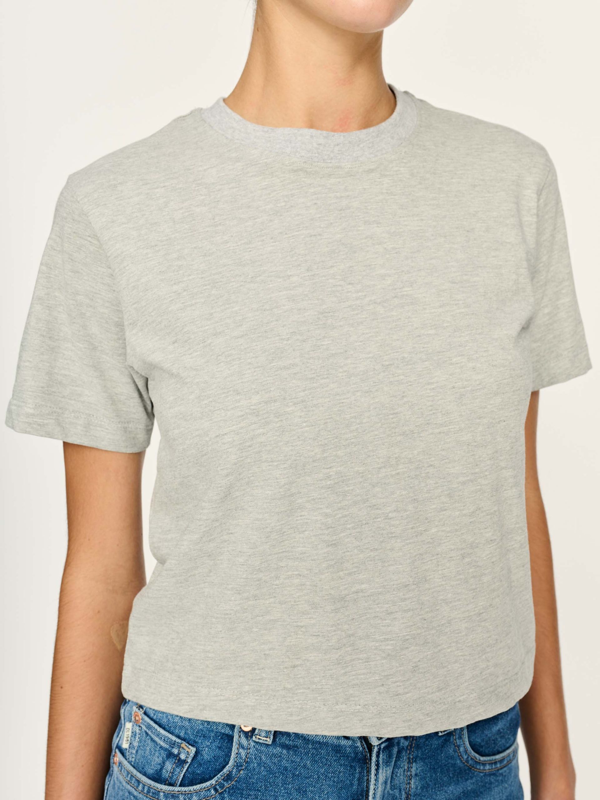 Essential Tee – Heather Grey