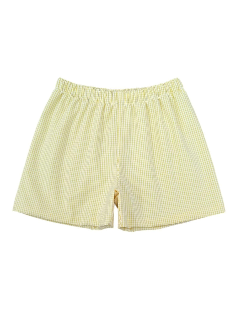 PRE-ORDER Conrad Shorts- Yellow Seersucker