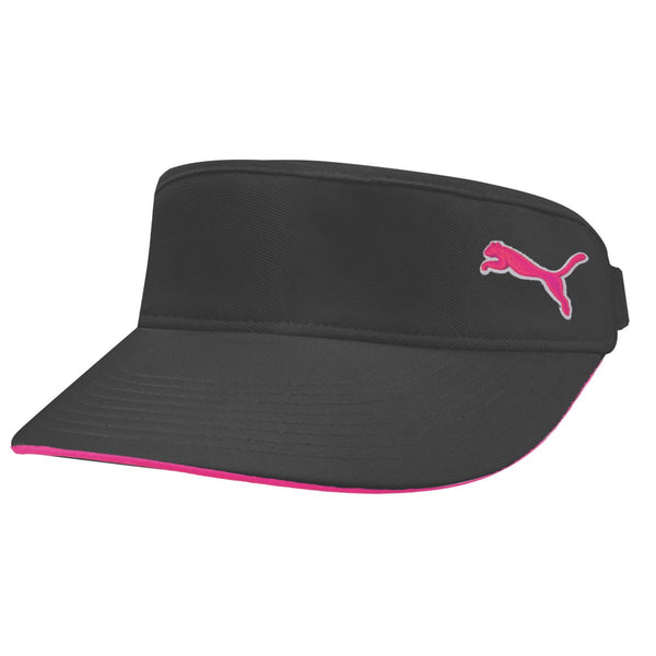 Puma Golf Women’s Black & Pink Cat Performance Visor