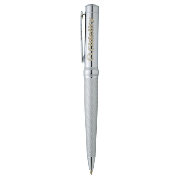 Balmain Silver Striation Ballpoint