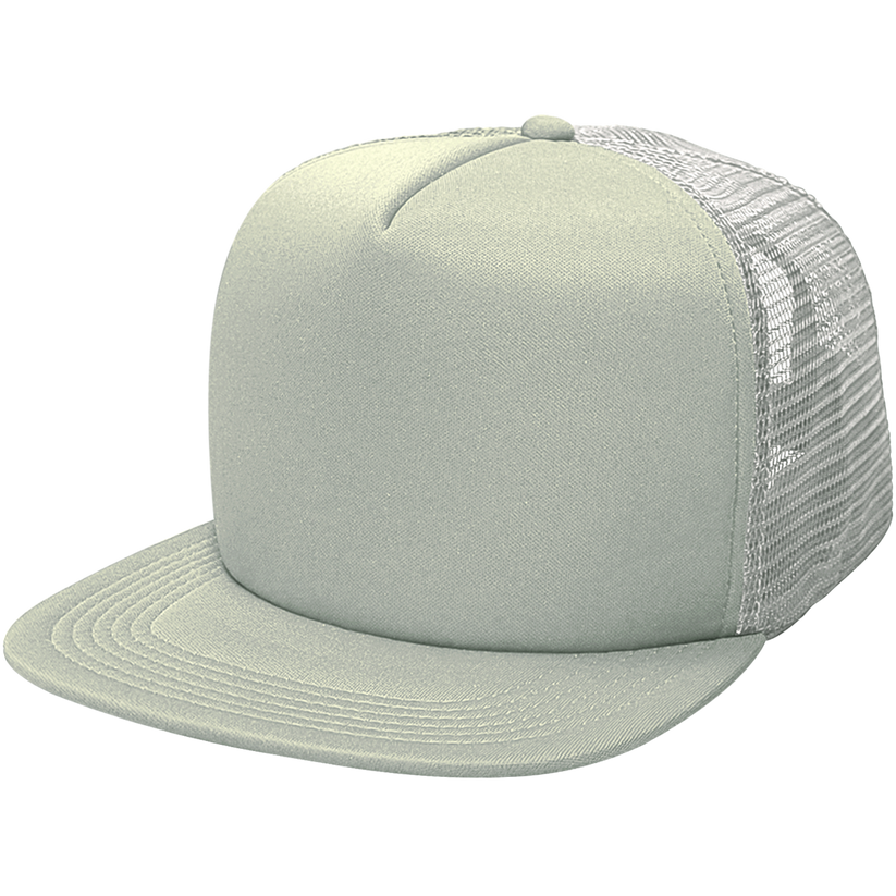 Cali Headwear 9265 5 Panel Foam Mesh Snapback Hat