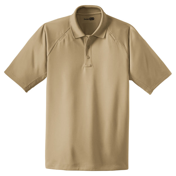 CornerStone Men’s Tan Select Snag-Proof Polo