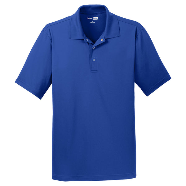 CornerStone Men’s True Royal Micropique Gripper Polo