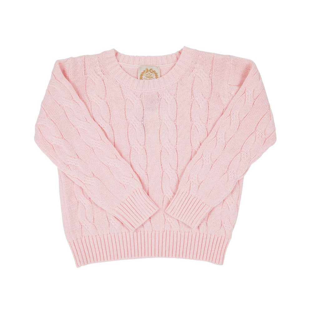 Crawford Crewneck – Girls | Palm Beach Pink