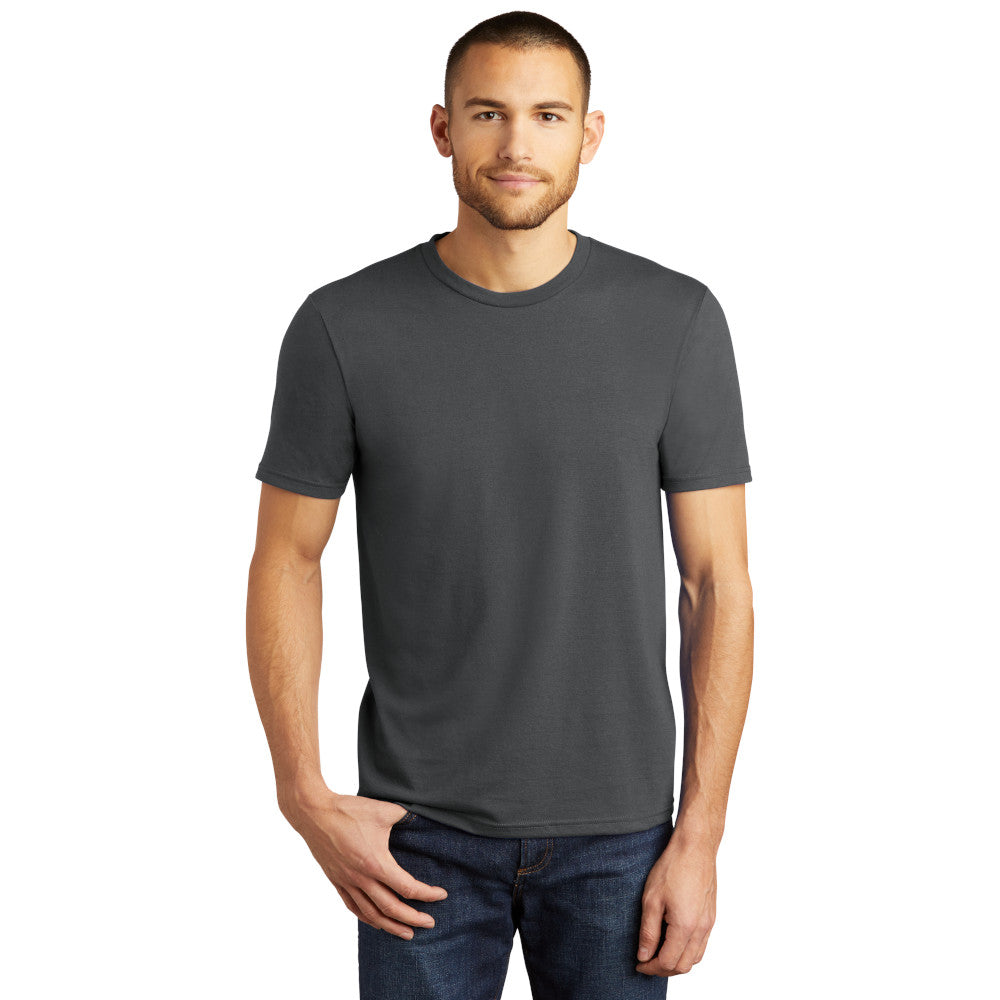 District DM130 Perfect Tri Tee – Charcoal