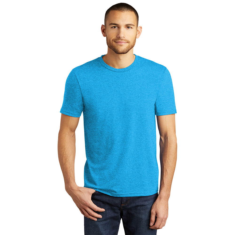 District DM130 Perfect Tri Tee – Turquoise Frost