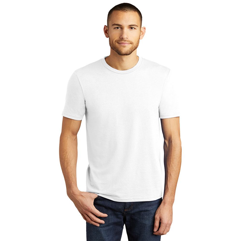 District DM130 Perfect Tri Tee – White