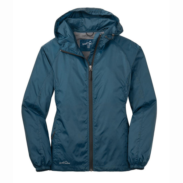 Eddie Bauer Women’s Adriatic Blue Packable Wind Jacket