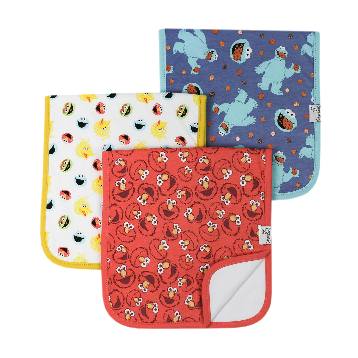 Elmo Premium Burp Cloths