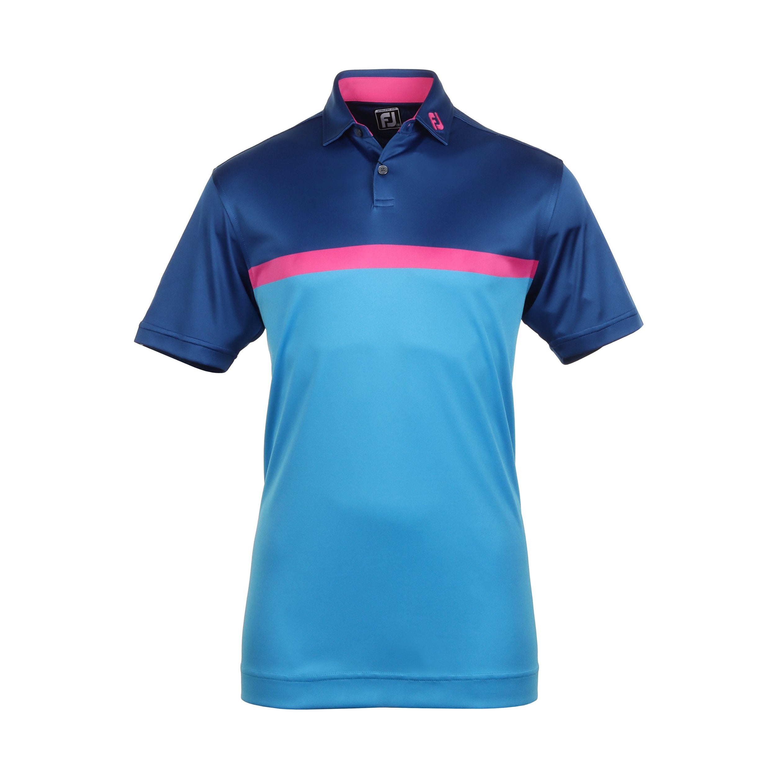 FootJoy Colour Block Interlock Golf Shirt