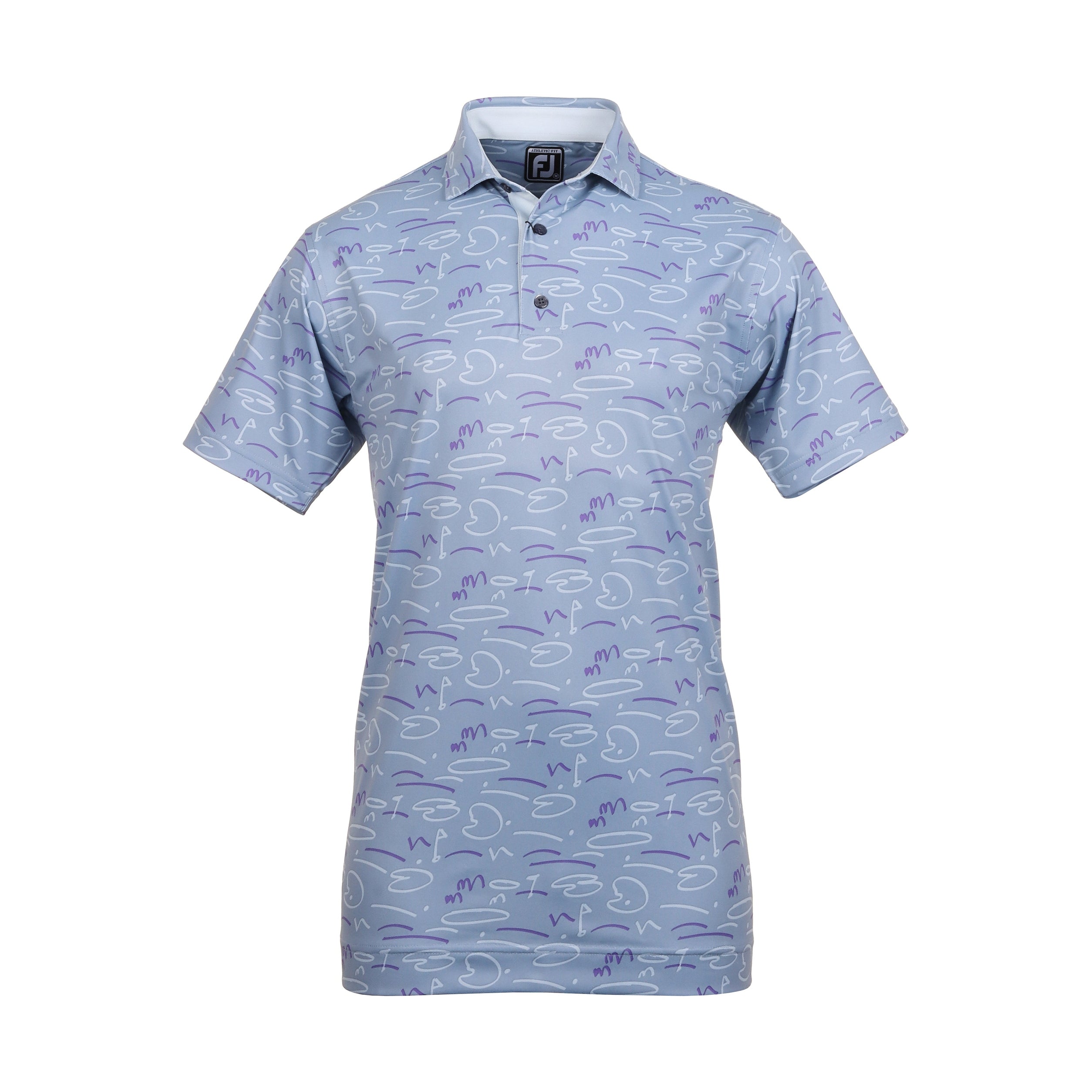 FootJoy Golf Course Doodle Pique Golf Shirt