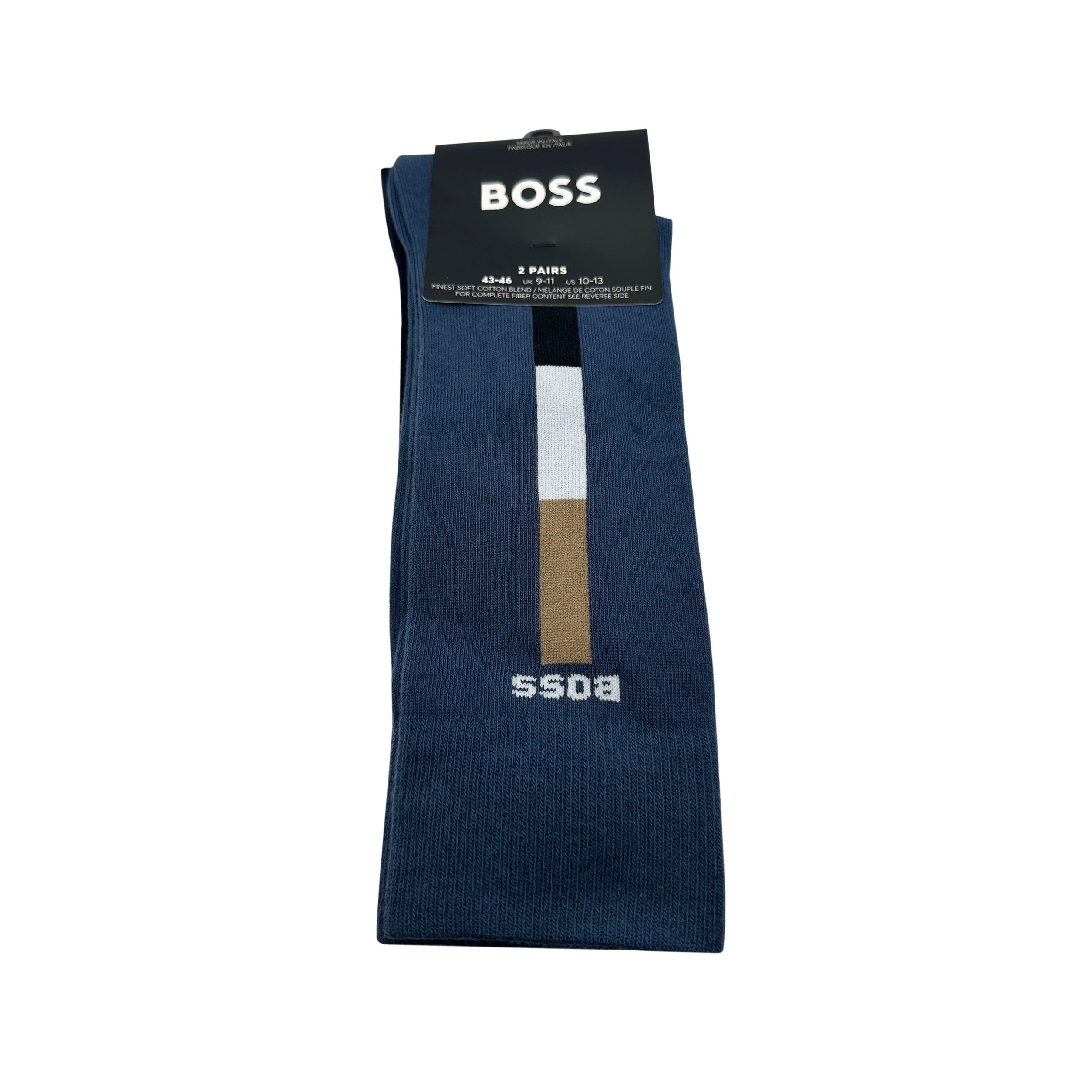 BOSS 2 Pair RS Iconic Stripe Socks