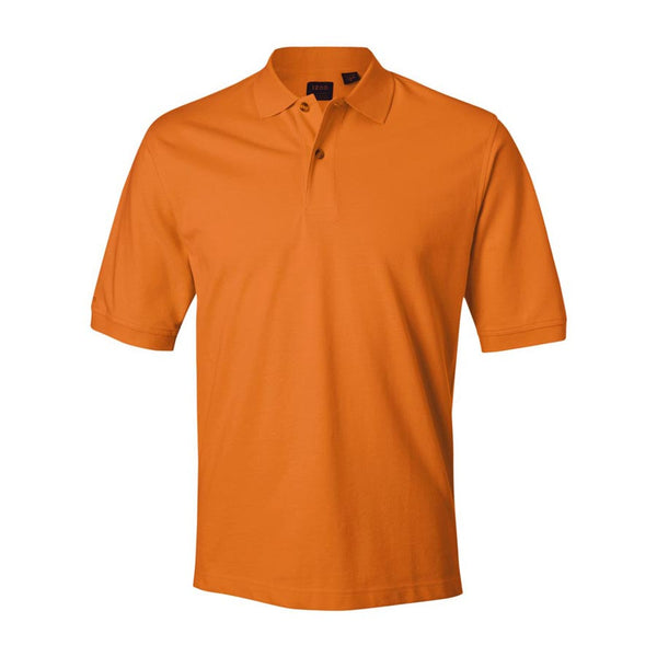 IZOD Men’s Orange Knit Pique S/S Polo