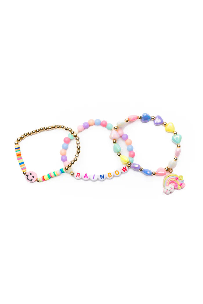 Rainbow Smiles Bracelet Set