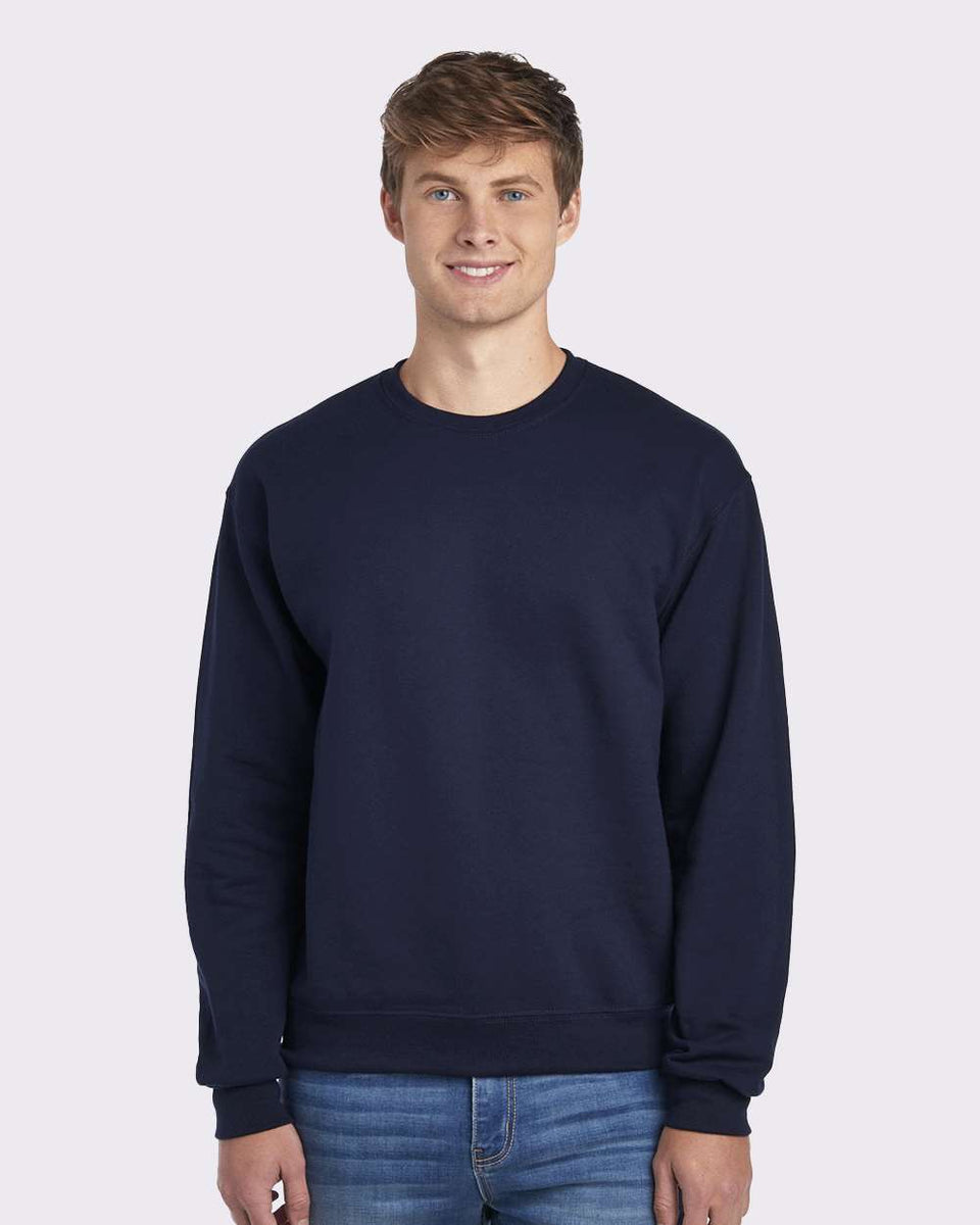 JERZEES 562MR NuBlend Crewneck Sweatshirt – Sizes 4XL-5XL