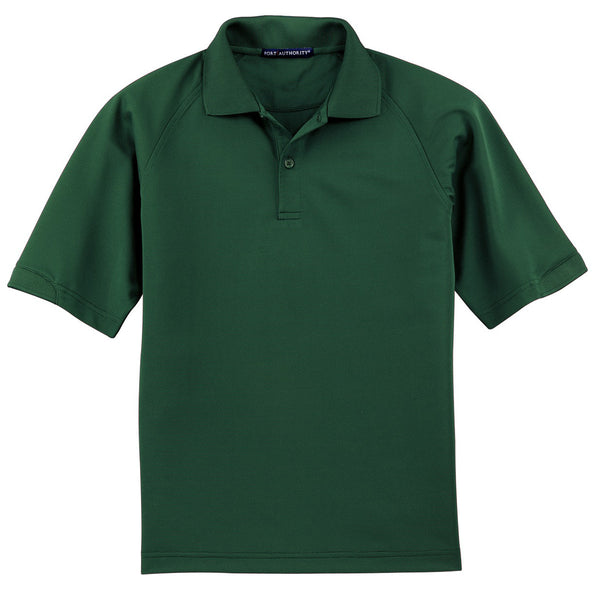 Port Authority Men’s Dark Green Dry Zone Ottoman Polo