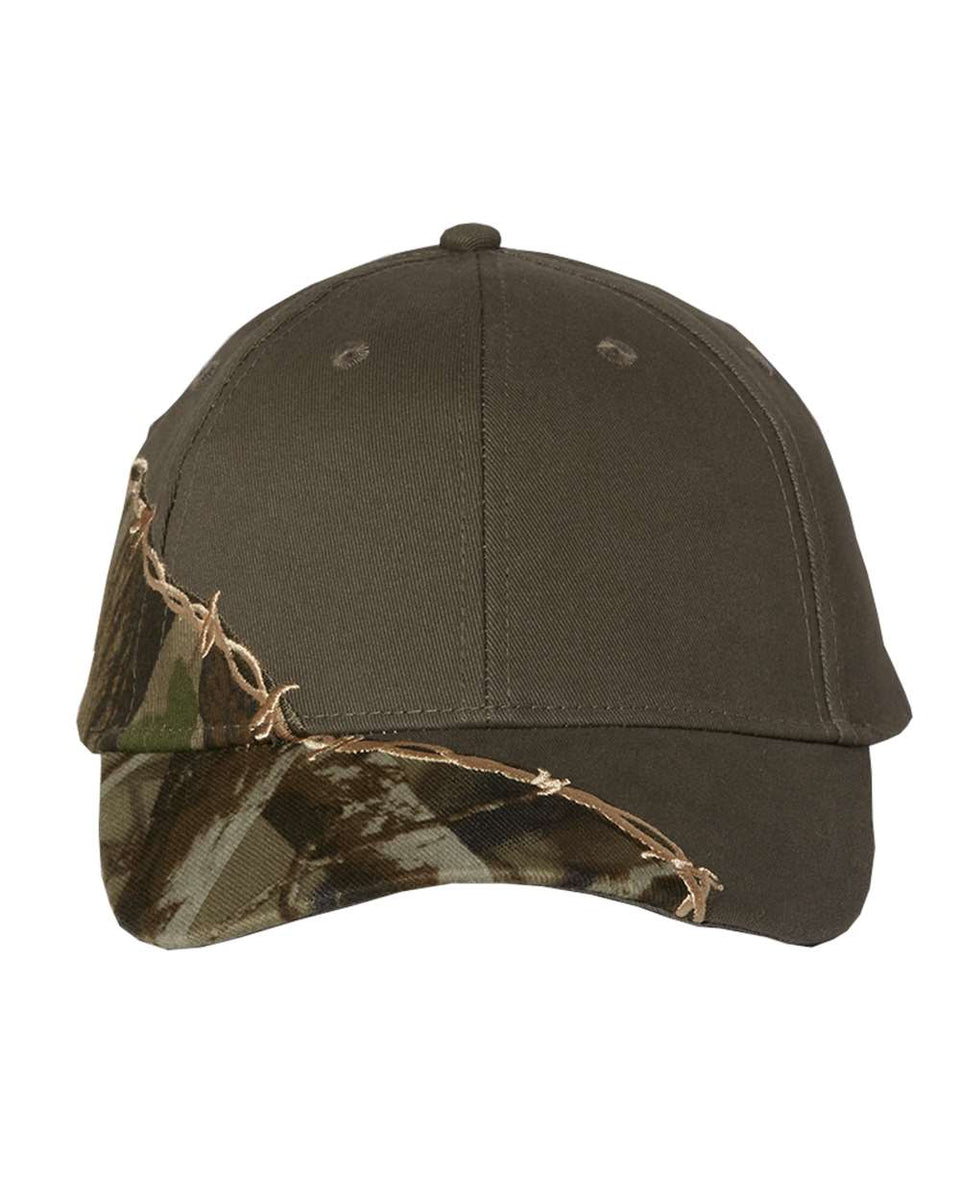 Kati LC4BW Licensed Camo with Barbed Wire Embroidery Cap