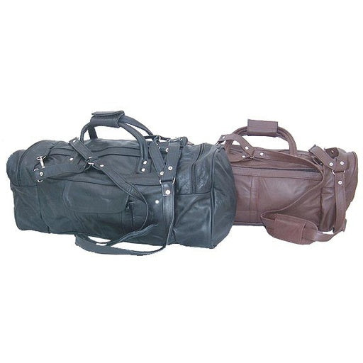 21 Inch Leather Travel Tote SL301