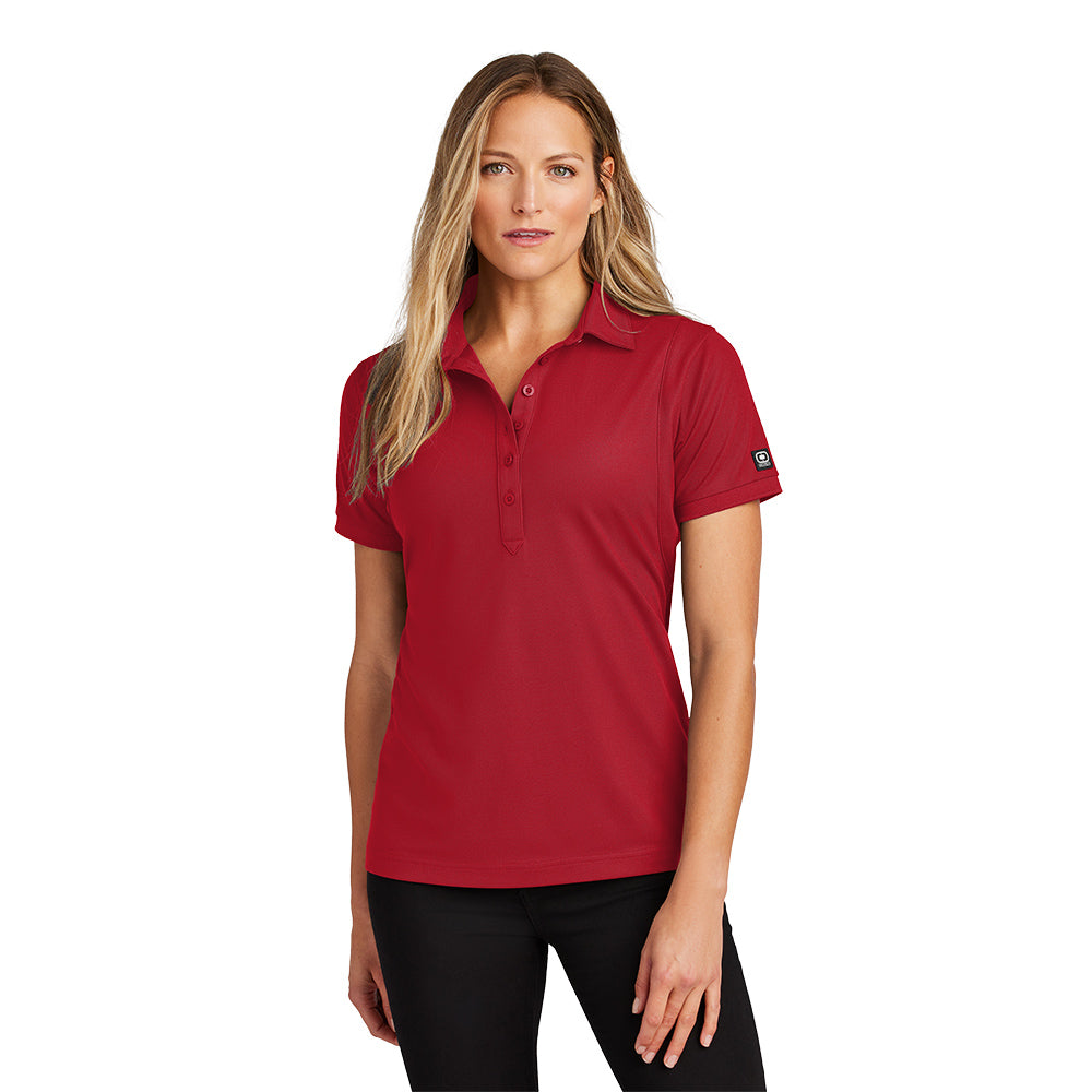 OGIO LOG101 Jewel Polo – Signal Red