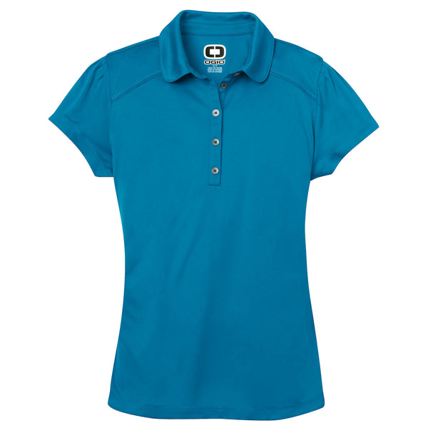 OGIO Women’s Blue Enamel Vamp Polo