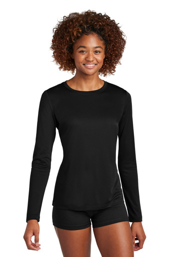 Sport-Tek LST420LS Ladies Posi UV Pro Long Sleeve