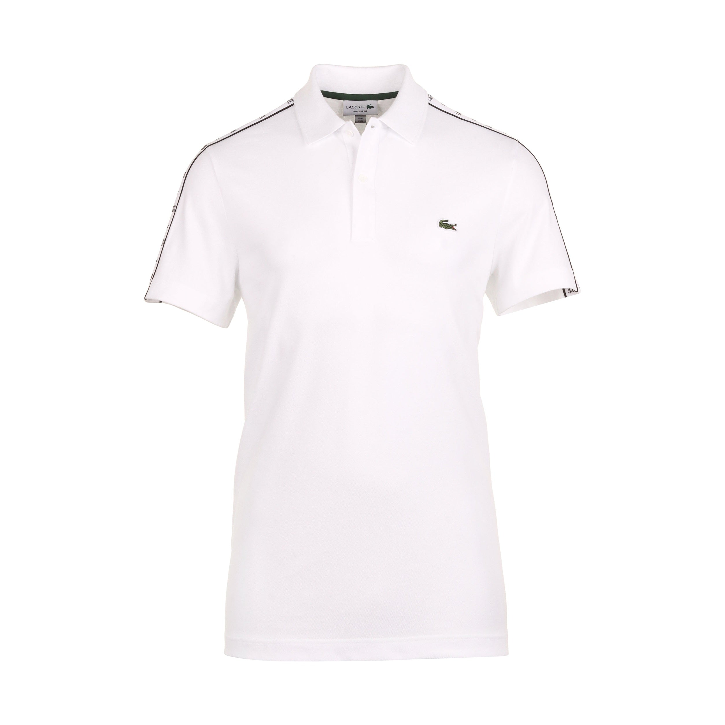 Lacoste Logo Stripe Pique Polo Shirt SS24