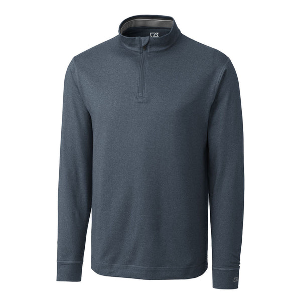 Cutter & Buck Men’s Navy DryTec L/S Topspin Half Zip