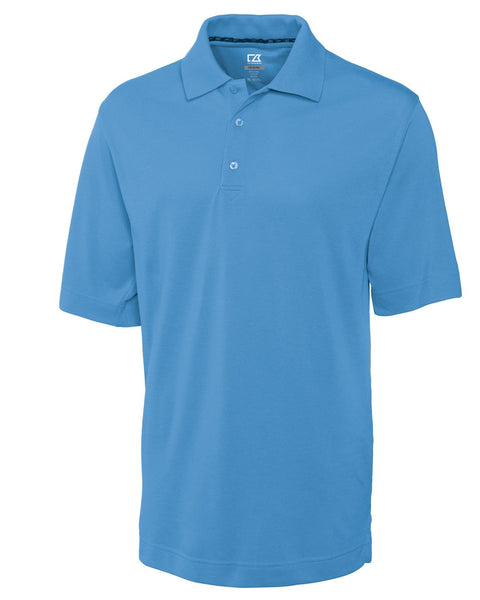 Cutter & Buck Men’s Tall Light Blue DryTec S/S Championship Polo